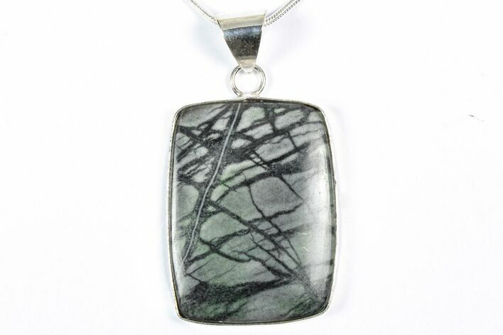 Polished Picasso Marble Pendant (Necklace) #346271